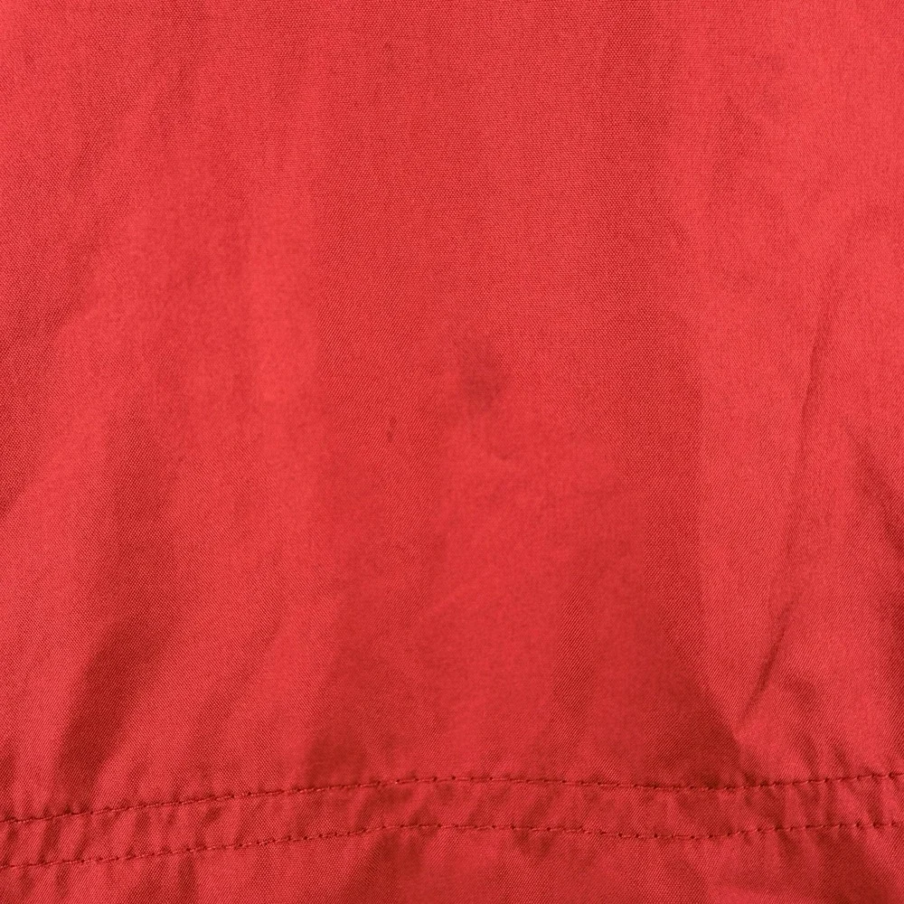 Nike Baseball Short Sleeve Batting Jacket Men XL Red V Neck Pullover Windbreaker - Picture 3 of 8